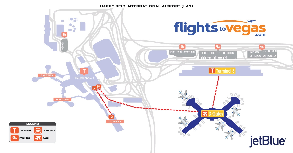 JetBlue Harry Reid Airport Las Vegas