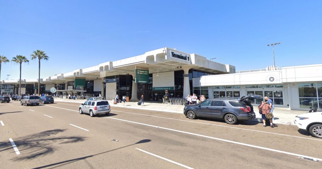Southwest San Diego Airport Departure