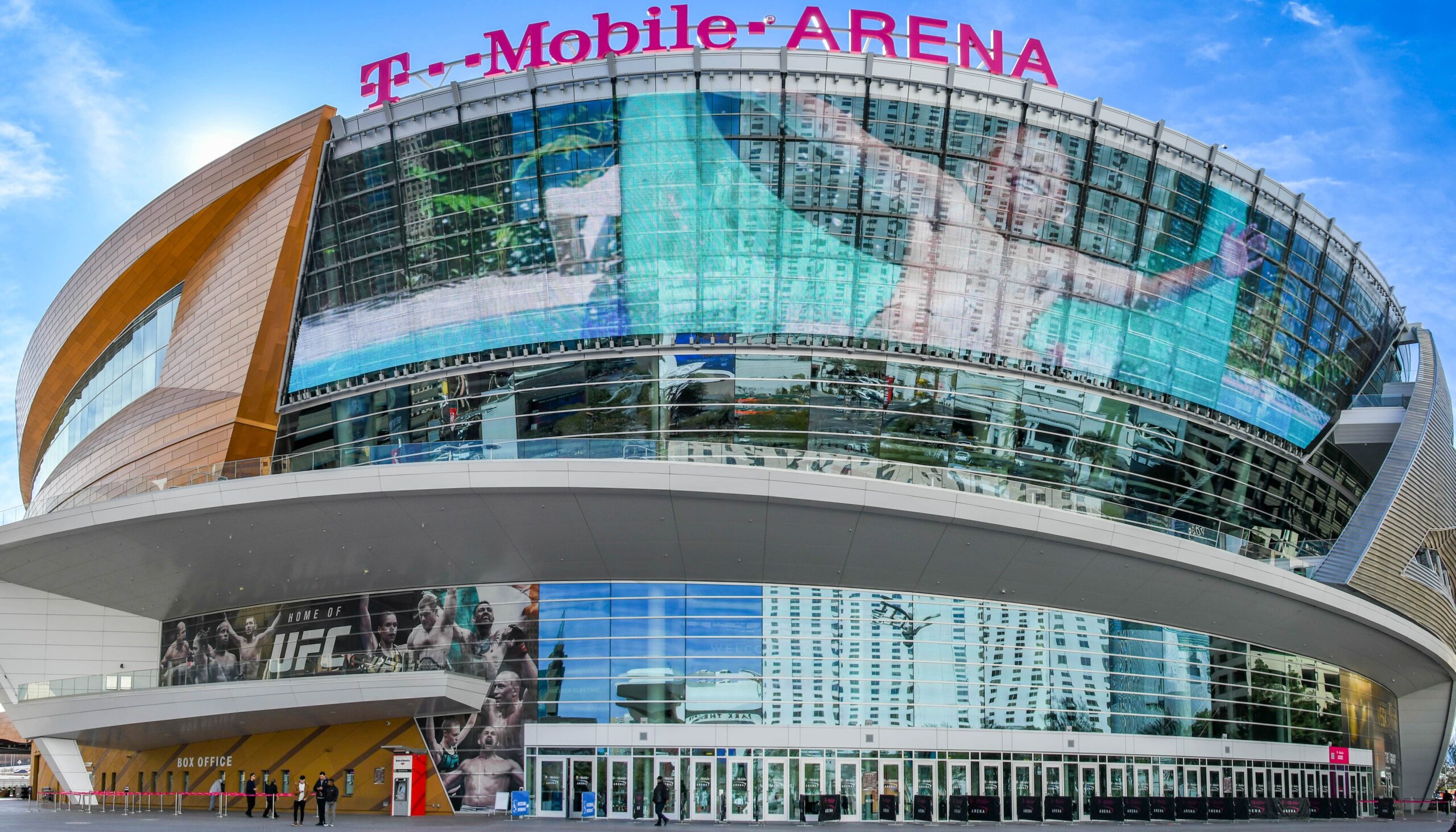 T-mobile arena in Las Vegas