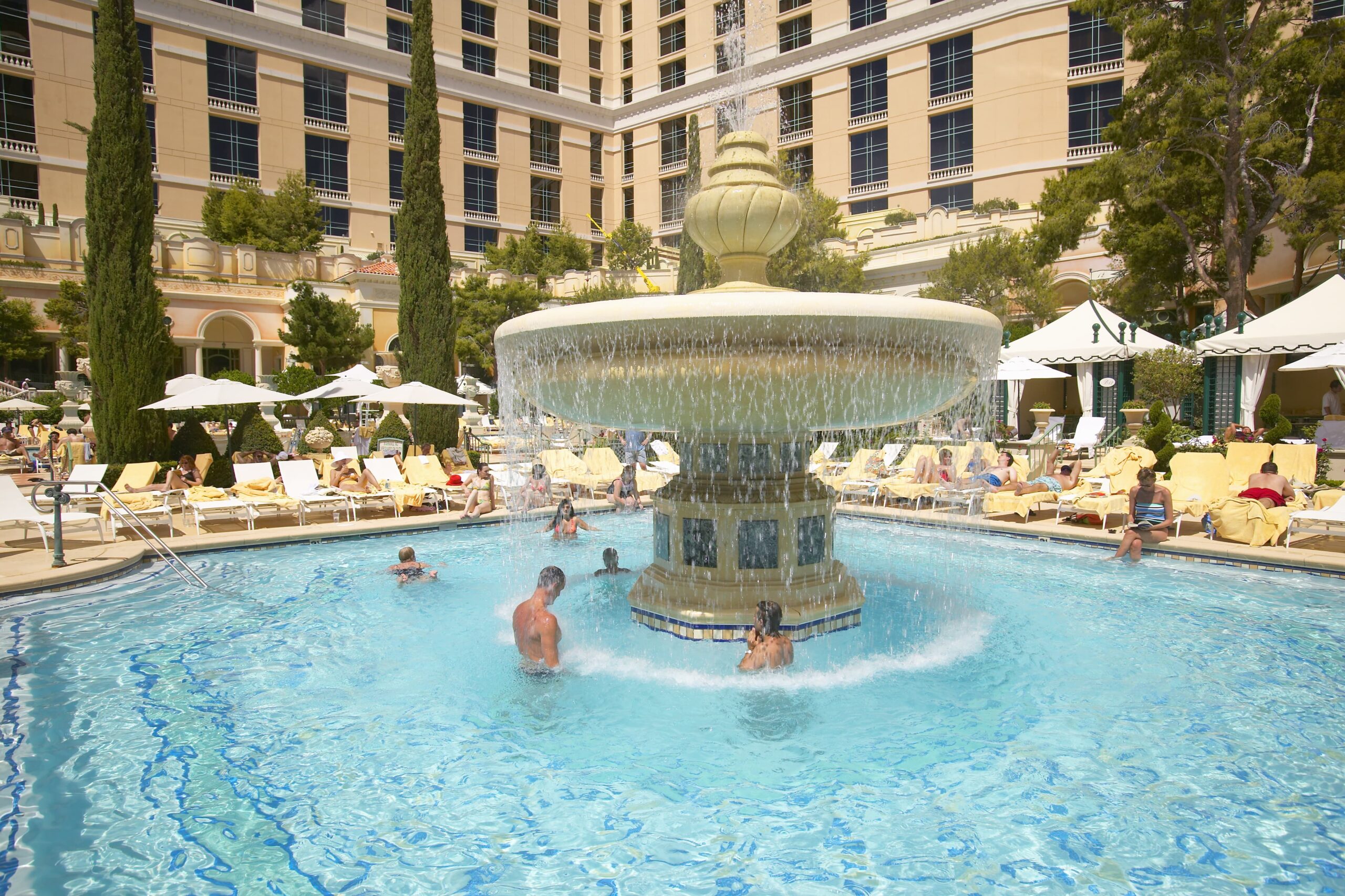 Bellagio Pool at Las Vegas