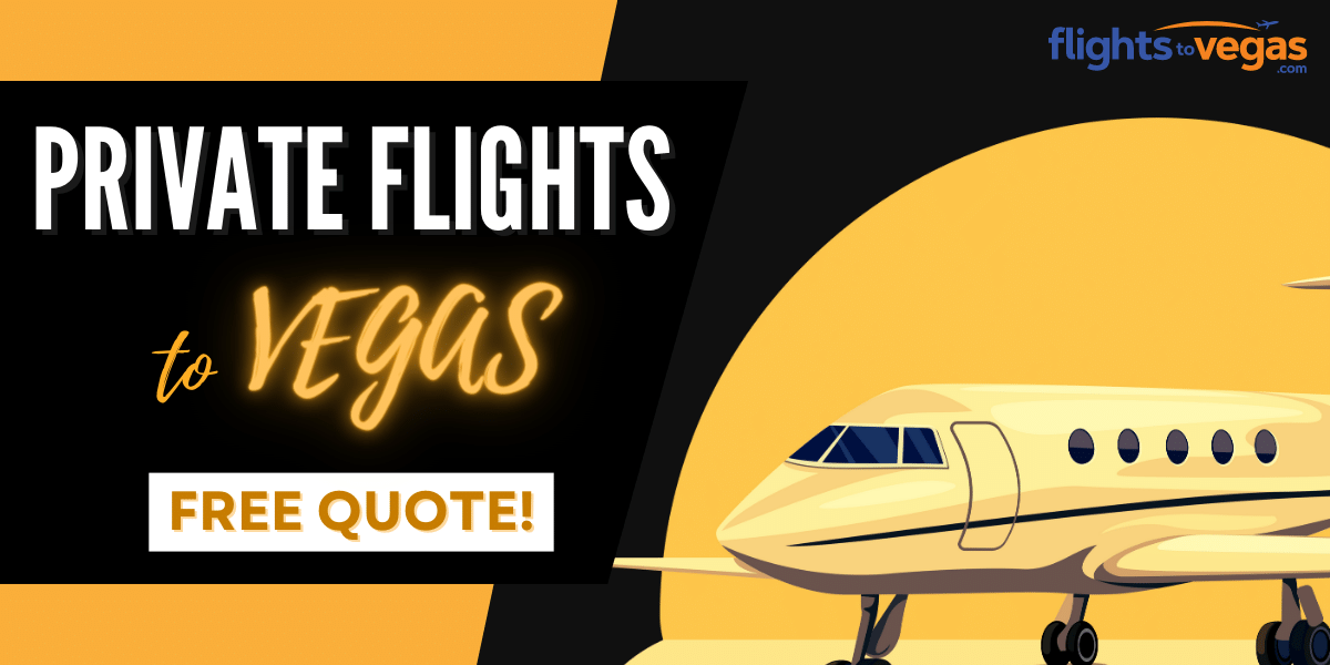 Private Flights to Las Vegas ad - Get a free quote