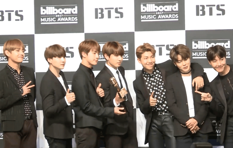 BTS at the Billboard Music Awards in Las Vegas 2017